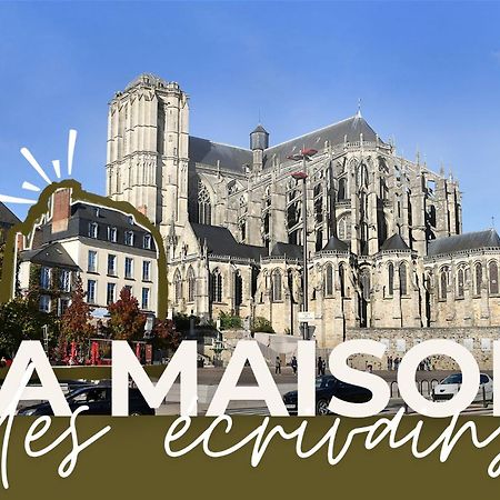 Chambres D'Hote - Maison Des Ecrivains - 50 M De La Cathedrale Et Place Des Jacobins Ле-Ман Екстер'єр фото