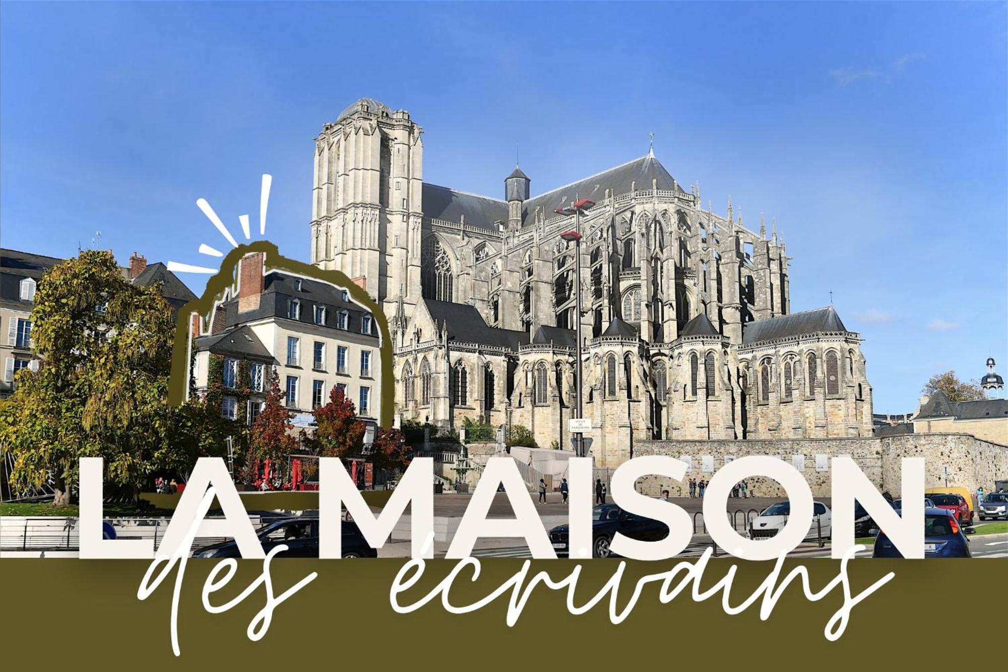 Chambres D'Hote - Maison Des Ecrivains - 50 M De La Cathedrale Et Place Des Jacobins Ле-Ман Екстер'єр фото